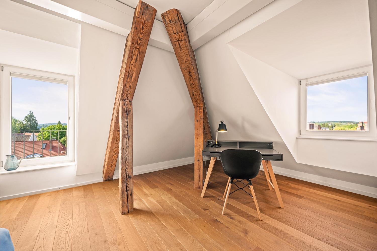 Ferienwohnung Insel-Loft - Maisonette Auf Der Insel, Exklusiv Mit Dachterrasse Λιντάου Εξωτερικό φωτογραφία